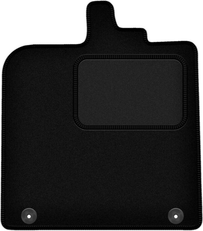 Fahrermatte schwarz für: Smart Fortwo II Schrägheck (2007-2014)