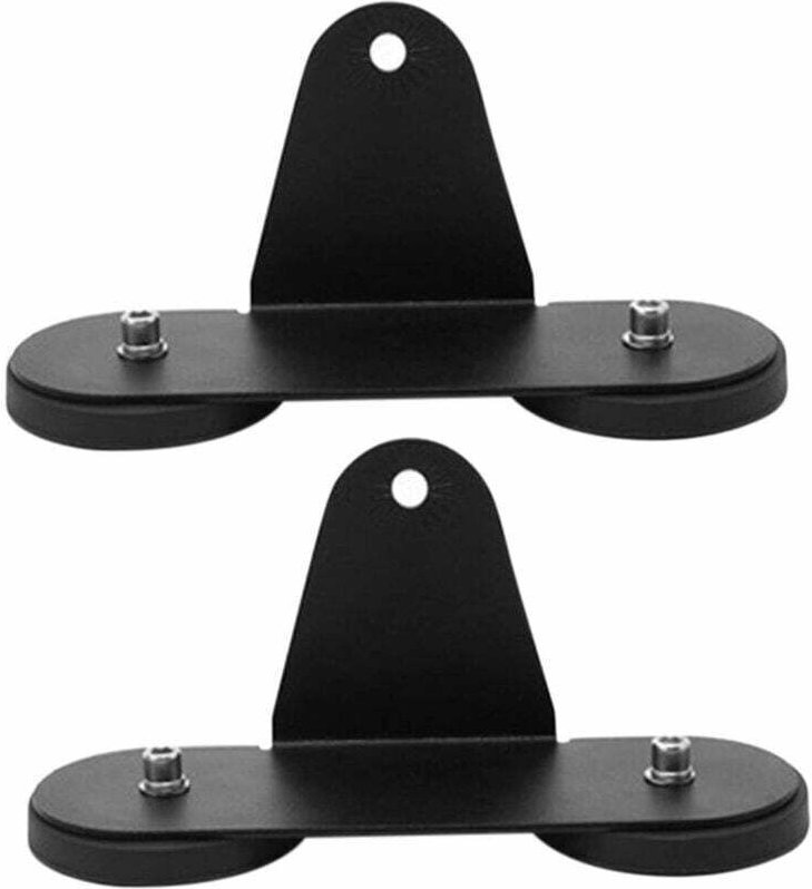 2er-Pack magnetische LED-Lichtleisten-Montagehalterung, robuste Autodachhalterung, schwarz