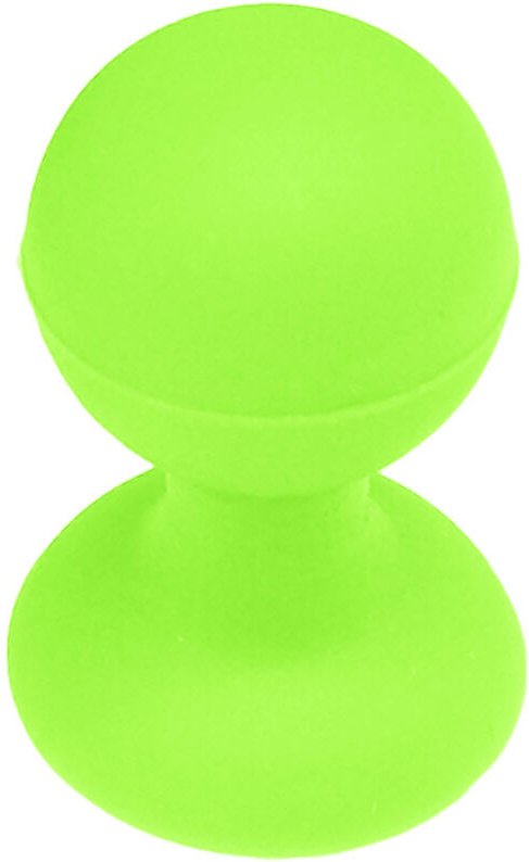 Silikon-Telefonhalter mit Saugnapf und rundem Kopf, grün