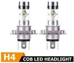 2x H4 Cree led 100W 20SMD Super Helle Nebel led Lampe Weiß 6000K