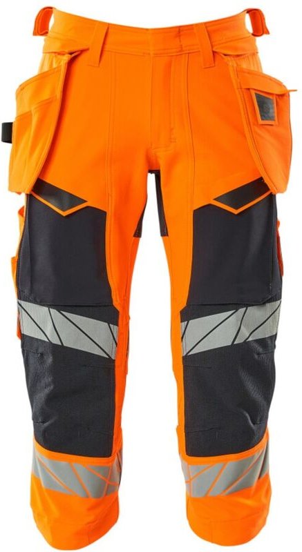 Mascot - Dreiviertel-Hose 19049-711-14010 Gr. 66 hi-vis orange/schwarzblau