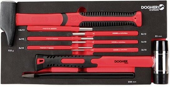 Percussion Kombitasche 9 Stück 1/3 Dogher 729-080