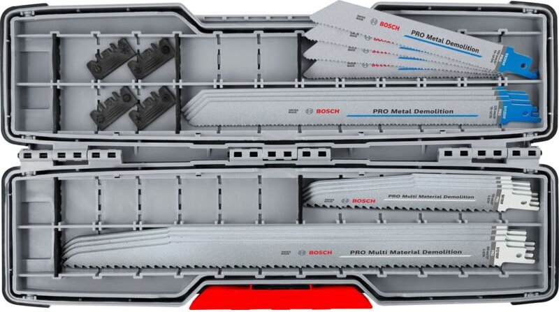 Pro Tough Box Demolition Säbelsägeblatt Set, 16-tlg.