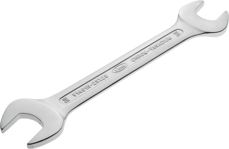 Doppel-Maulschlüssel ∙ V1461N-25X28 ∙ Außen Sechskant Profil ∙ sw 25 x 28 mm