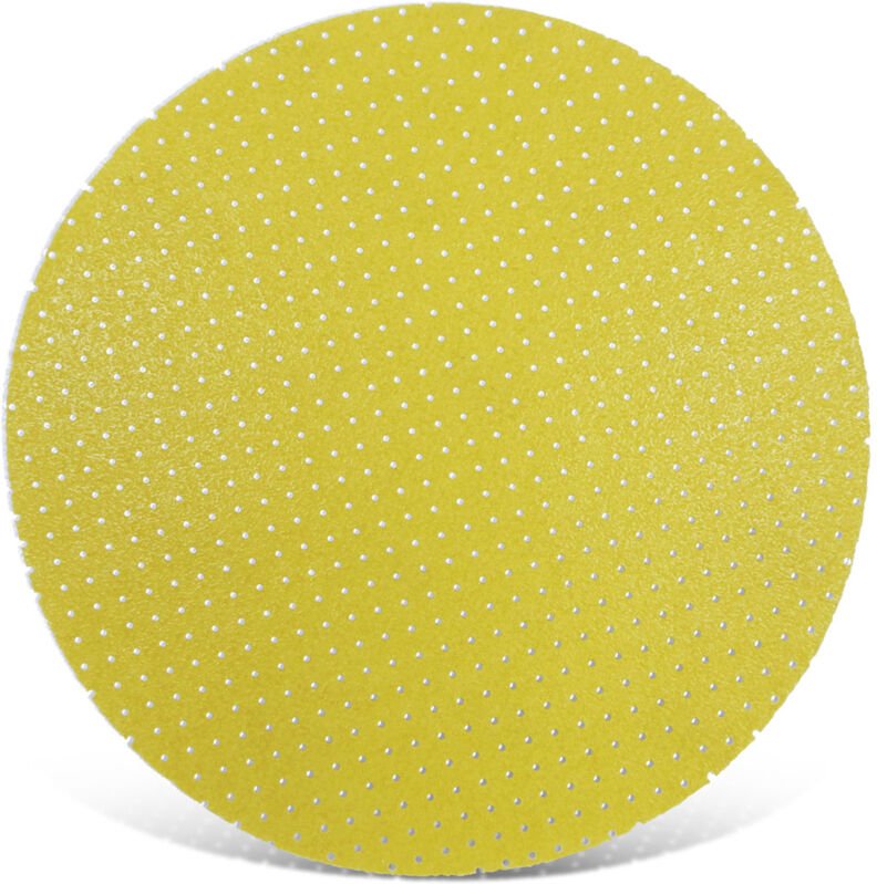 MENZER Ultrapad Klett-Schleifscheiben, 90 mm, f. Exzenterschleifer, Weißes Edelkorund (25 Stk.) K220