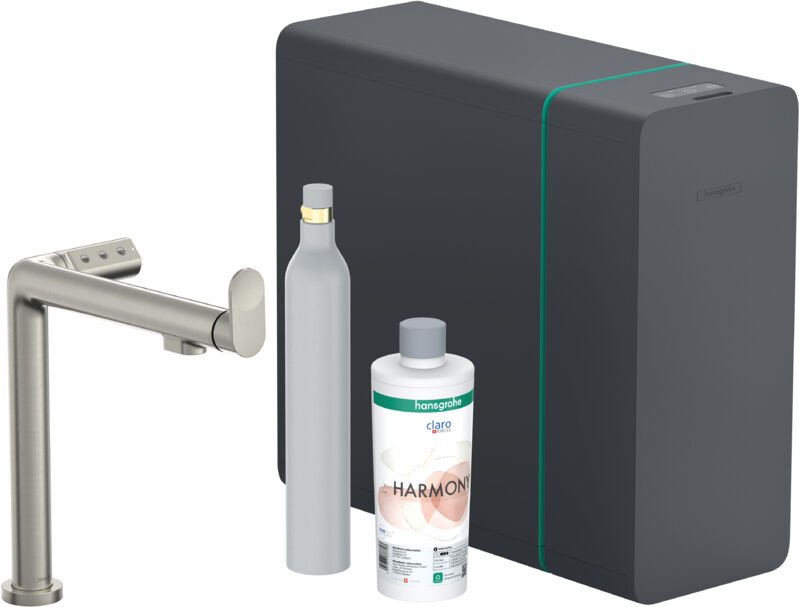 Aqittura M91 Küchenmischer, Starter Set, Sodasystem - Hansgrohe