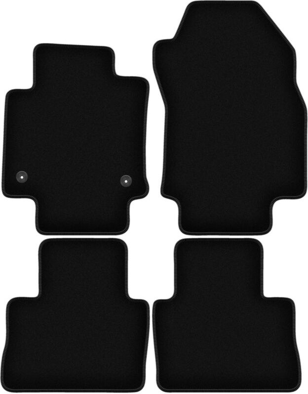 Thumbnail - BASIC schwarze Veloursmatten für: Toyota RAV4 V SUV (2019-)