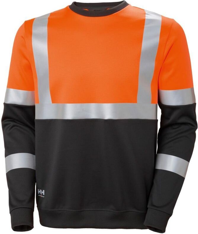 Warn-Sweatshirt, orange, Gr.2XL