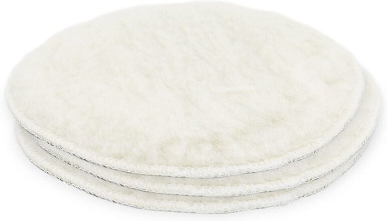 180mm Polierpad Wollpad Polierfell Wollpuffer für Autopoliermaschinen (3x) - Bituxx