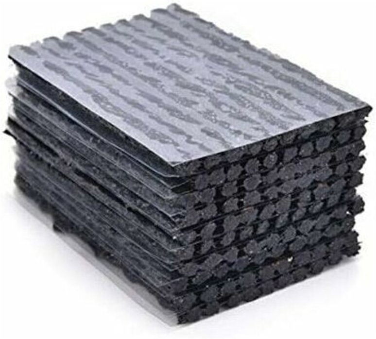 50-teiliges Pannenwerkzeug-Set, Gummireifen-Pannenwerkzeug für die Notfallreparatur von schlauchlosen Reifen im Falle ei...