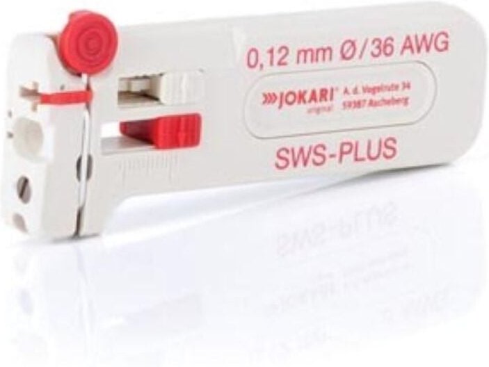 Jokari - T40015 SWS-Plus 012 Drahtabisolierer Geeignet für Leiter mit PVC-Isolation 0.12 mm (max)