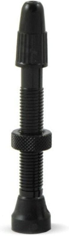 Schwarze Trezado Tubeless-Ventile - Wulst mit seitlichen Löchern - 2 Stück mit Schlüssel