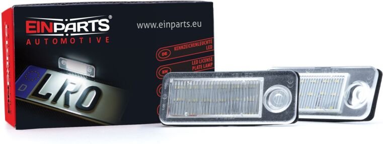 LED Kennzeichenbeleuchtung 6000K Kaltweiß 12V CANBUS für Audi A6 C5 Avant 1998-2005