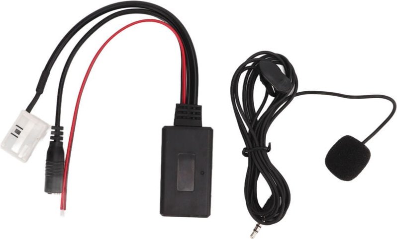 Eosnow Auto Bluetooth 5.0 Audio Adapter Aux Kabel mit Mikrofon Ersatz für Mercedes W169 W245 W203 W209