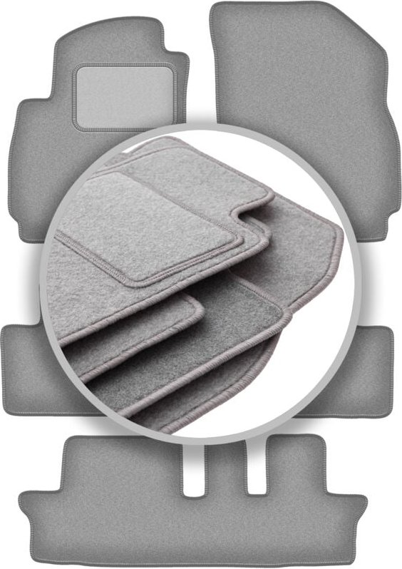 Graue Automatten für: Chevrolet Orlando I 7 Personen (2011-2015)