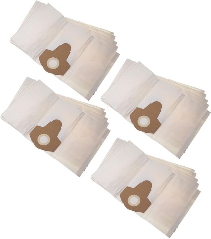 20x Staubsaugerbeutel kompatibel mit Parkside pnts 1250, pnts 1300, pnts 1250/9 Staubsauger - Papier, 20 l Füllvolumen, ...