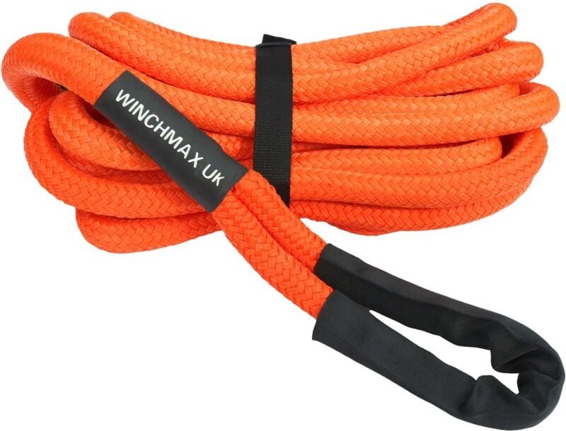 Winchmax - 9 m x 25 mm kinetisches Bergungsseil.