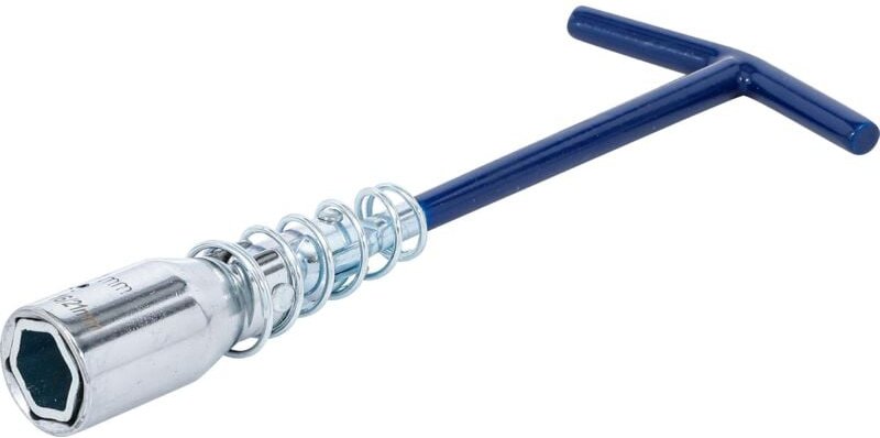 Bgs Technic - Zündkerzenschlüssel mit T-Griff, Gelenkfeder Sechskant sw 16 mm / sw 21 mm