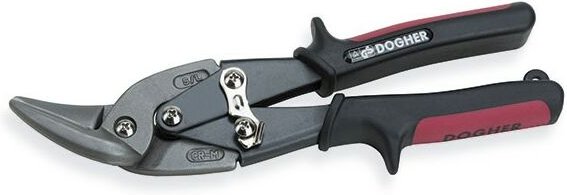 Dogher - Linksschnitt Abgewinkelte Blechschere, CrMo 288-250