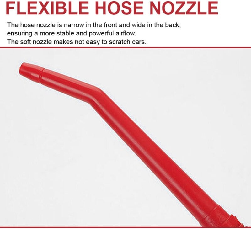 Zoternen - Druckluftpistole, Kompressor-Gebläsepistole mit hohem Durchfluss und verlängerter Düse, Staubentfernungswerkz...