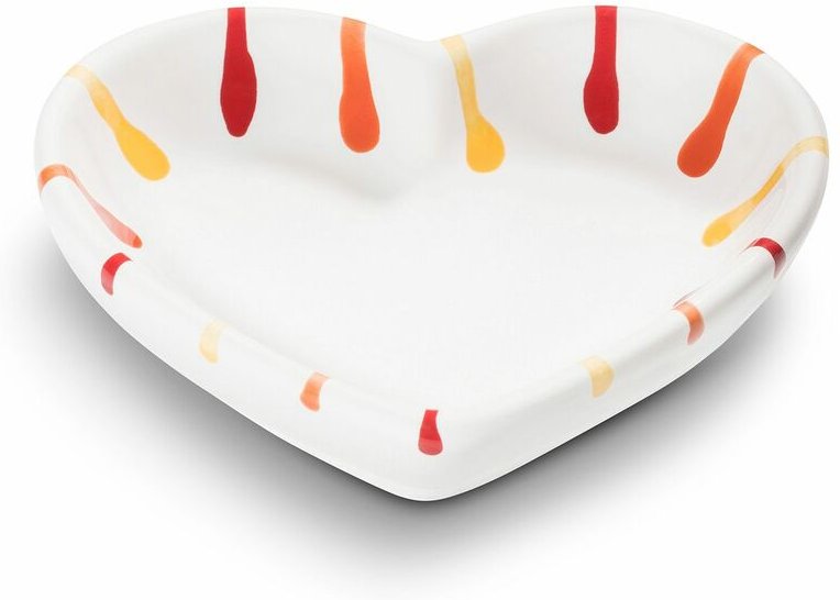 Gmundner Keramik - Landlust, Herzschale (L:10cm)