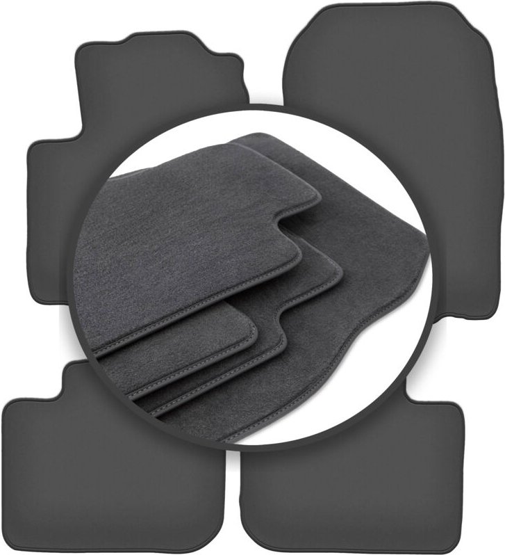 Premium-Fußmatten für: Mitsubishi Colt VI Z30 Schrägheck (2004-2008)