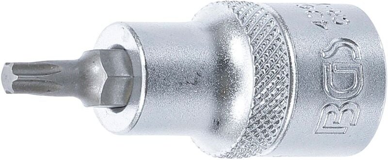 Bit-Einsatz Antrieb Innenvierkant 12,5 mm (1/2') T-Profil (für Torx) T27