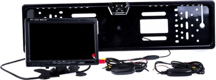 Thumbnail - Rückfahrkamera mit 7" Display, Funkmodul - weiter Betrachtungswinkel 170°