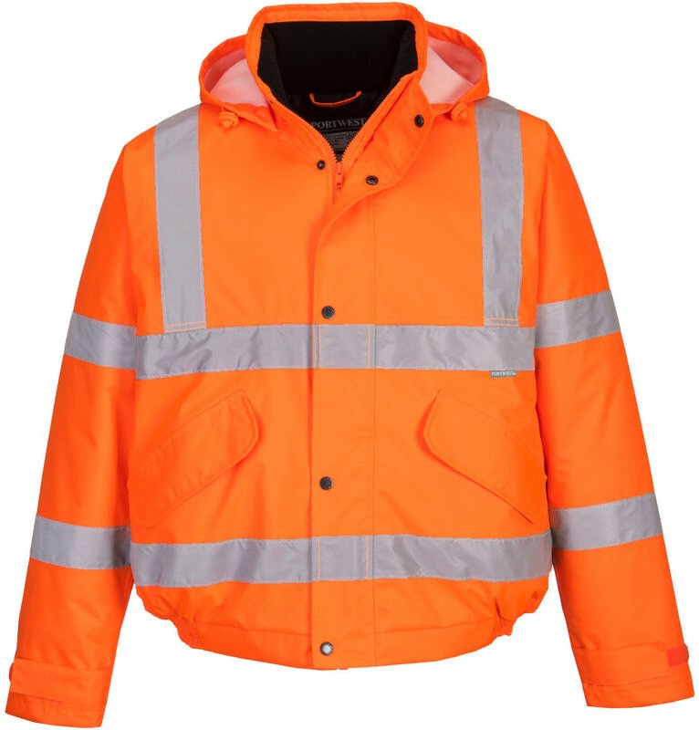 Portwest Warnschutz Pilotenjacke mit -40°C Kälteschutz Orange 4XL