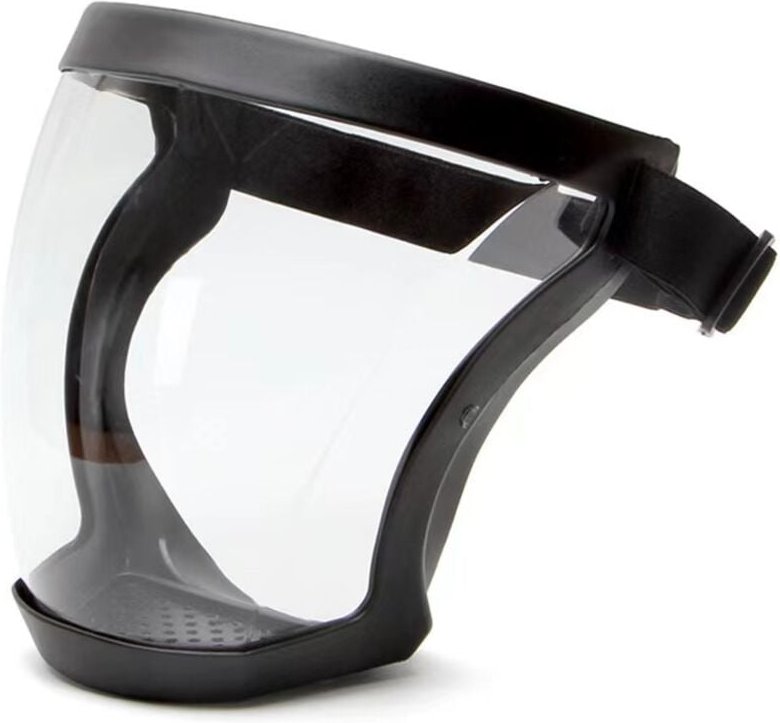 Ultraschützende Gesichtsmaske – Vollgesichtsmaske, klar und langlebig, transparentes Visier, wiederverwendbar, HD-Antibe...