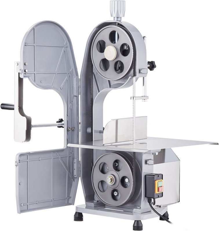 1500 w kommerzielle elektrische Fleischbandsäge, Knochensägemaschine aus Edelstahl zum Schneiden von Fleisch und Knochen...