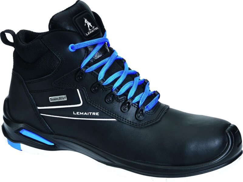 Hochsichere Sicherheitsschuhe SUBMARINE S3 SRC Schwarz/Blau 41