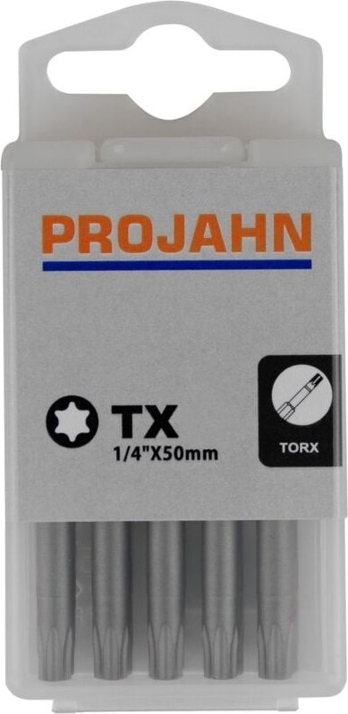 Projahn 1/4 Bit L50 mm TX T25 10er Pack