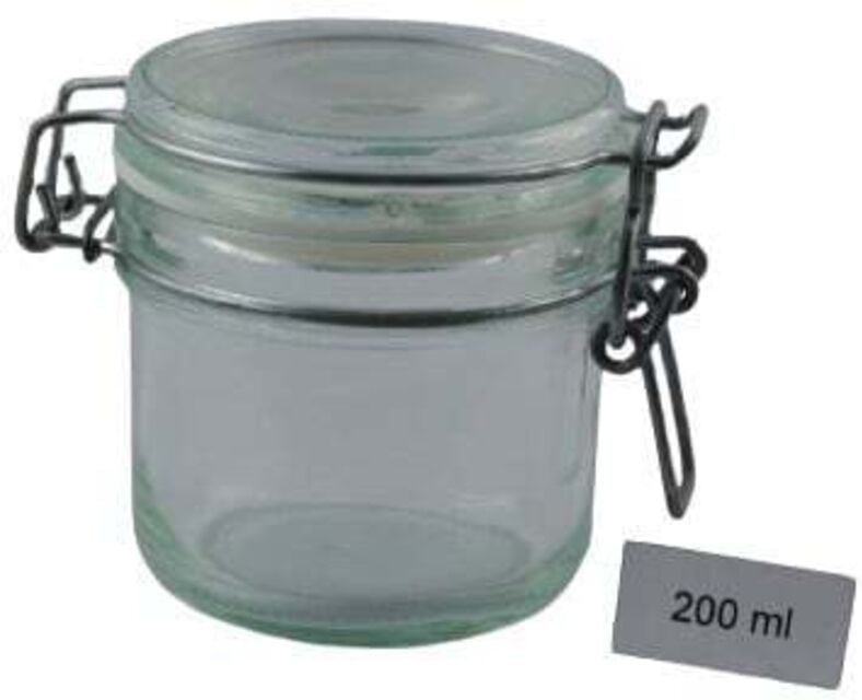 Omega - Drahtbügelglas 200 ml 8,3x8,5 cm Wein- und Obstverarbeitung