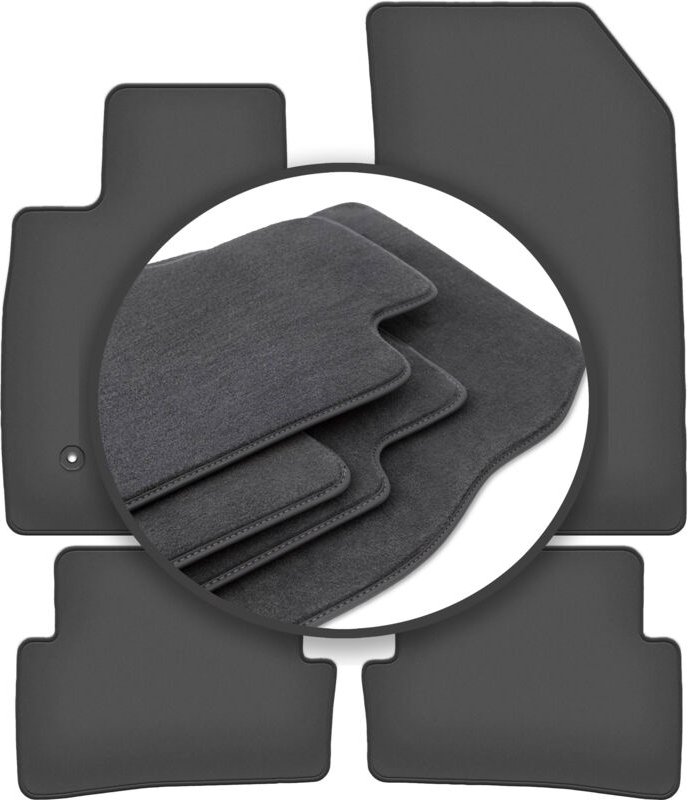 Premium-Fußmatten für: Renault Clio IV Grandtour, Kombi, Schrägheck (2013-)