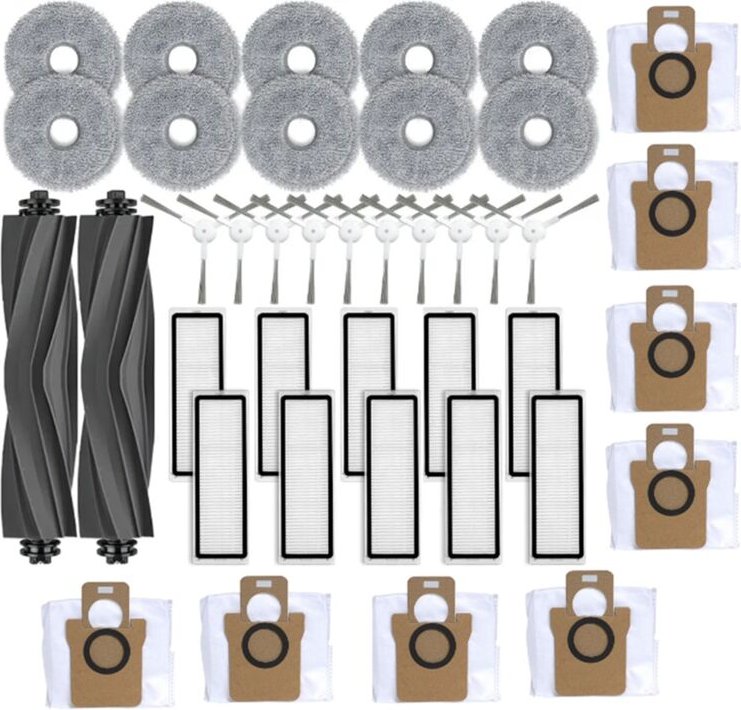 Für Roboter Staubsauger Wichtigsten Seite Pinsel Filter Mopp Tuch Teile