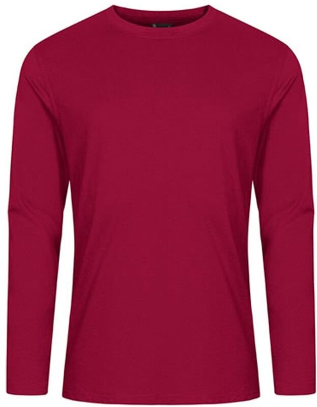 Promodoro Men´s Langarmshirt 4097 Gr. 3XL granat