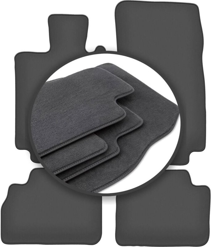 Premium Autoteppiche für: Mercedes S W220 Limousine kurz (1998-2005)