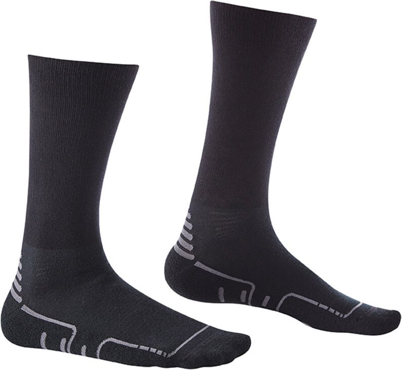 RUNNEX® ESD-Wintersocken, Schwarz/Grau