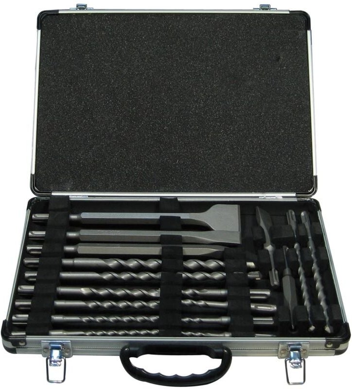 Zubehör - 17-teiliges Set sds Plus Bohrer und Meißel D-19180 - Makita