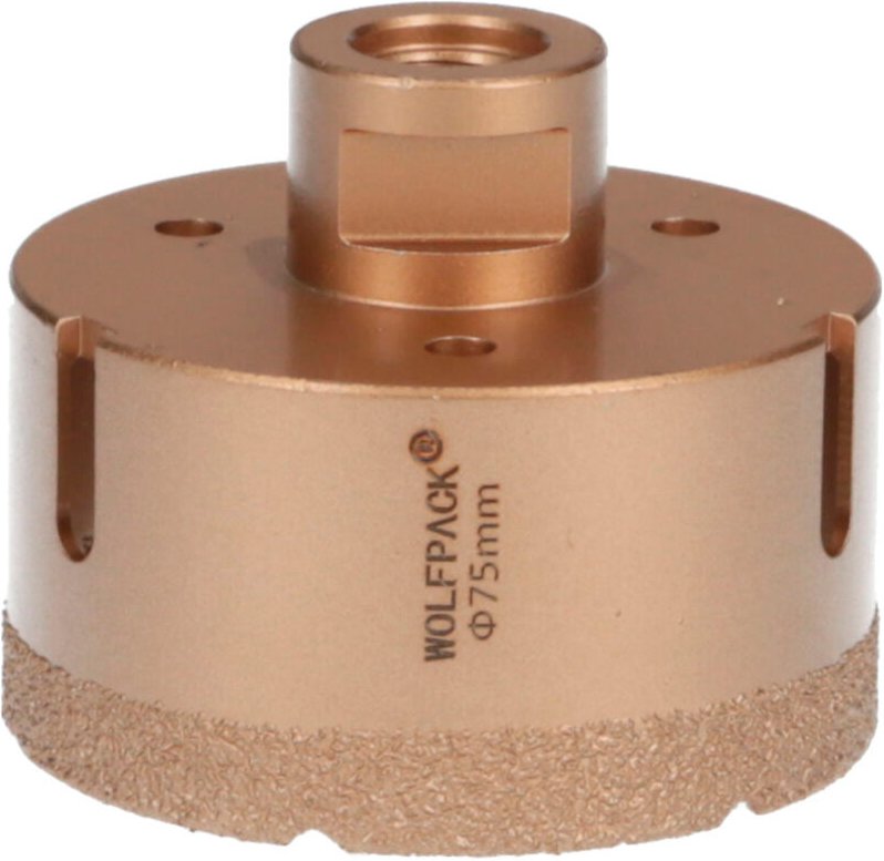 Corona Diamante M14 ø 75 mm.