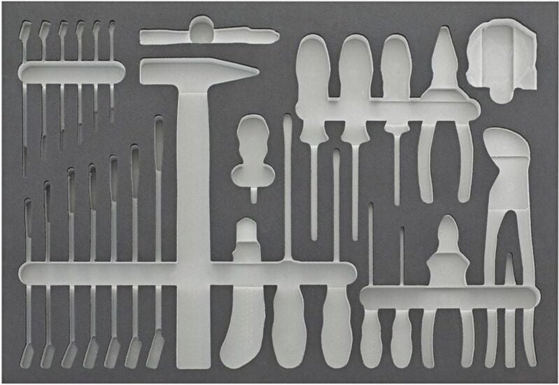 Werkzeugmodul 3/3 leer Handwerkzeug fortis