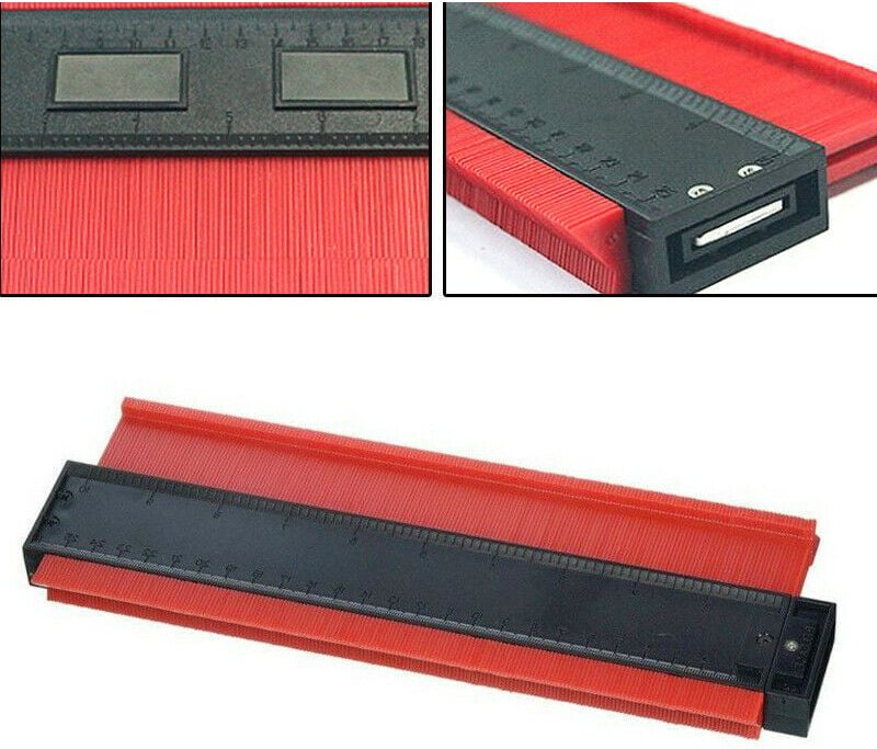 Thumbnail - 25 cm professionelles Konturenmessgerät mit breitem Profil, zum Messen unregelmäßiger Formen und idealer Konturen, für H...
