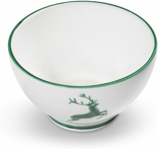 Thumbnail - Gmundner Keramik - Grüner Hirsch Müslischale groß (ø 14cm)