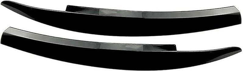 Auto-Scheinwerfer-Augenbrauen-Aufkleber, Dekoration für 2008–2017, Zubehör, Auto-Styling, Schwarz