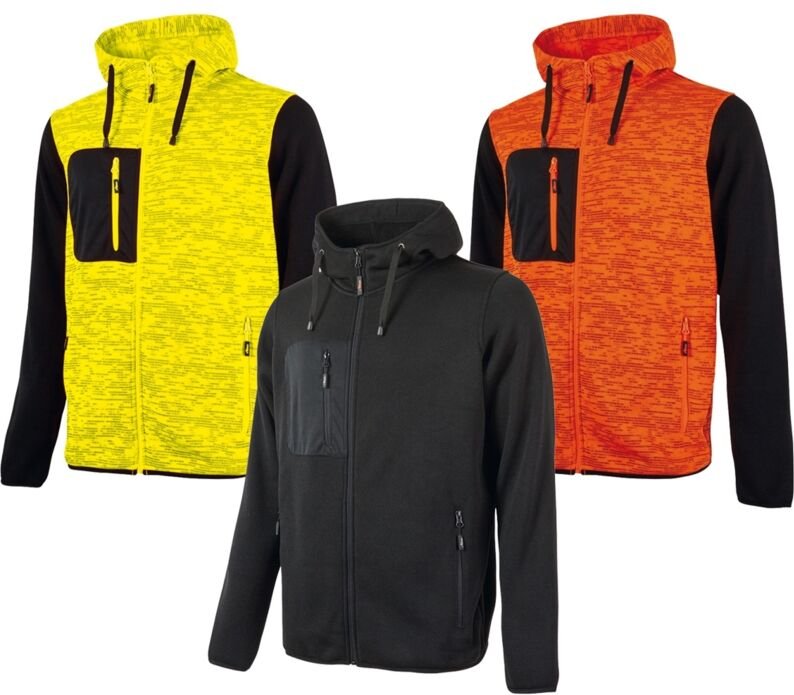 Rainbow Sweatshirt mit Kapuze - xl - Schwarze - U-power