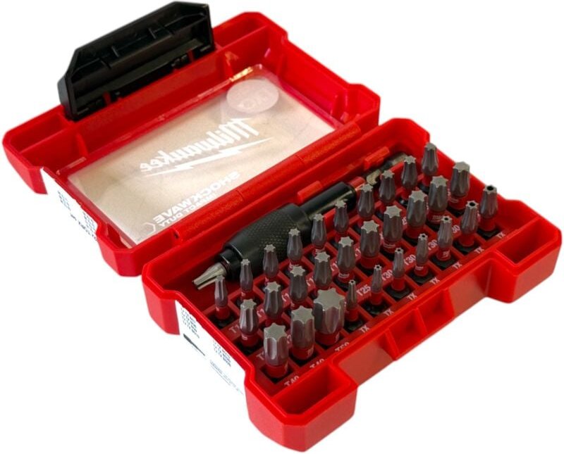 Shockwave Compact Bit Set 25 mm Torx 32 tlg. ( 4932471586 ) - Milwaukee