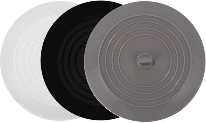 XVX - Badewannenstöpsel aus Silikon, 15 cm Abflussstöpsel aus Silikagel, 3-teiliger Universalstöpsel, Waschbeckenstöpsel...