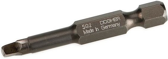 Koffer mit 10 S2 Schrauberbits, 50 mm, R1 Dogher 415-R1-10