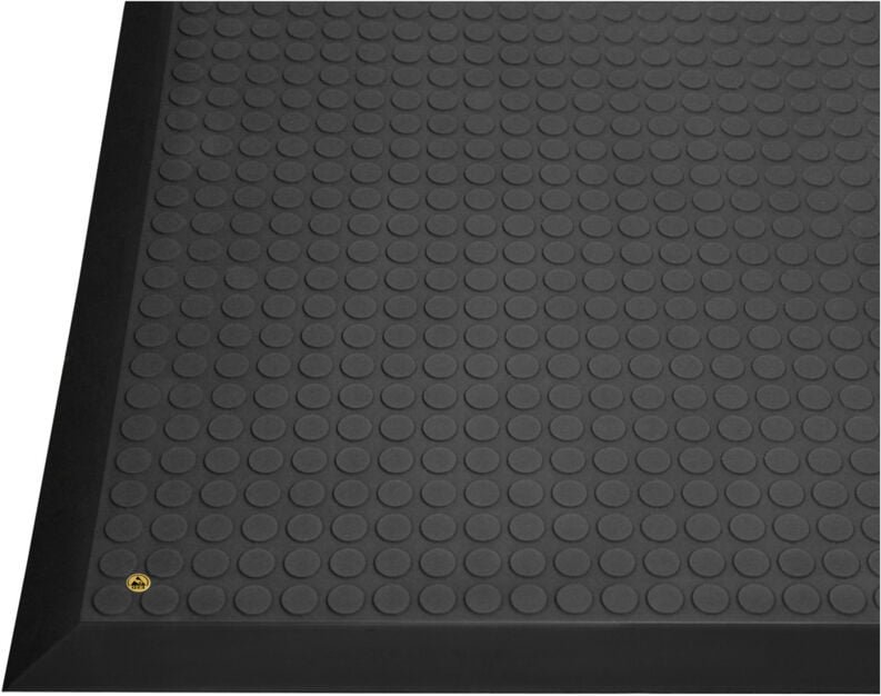 BJZ - A-64942 ESD-Anti-Ermüdungsmatte Schwarz (l x b x h) 960 x 660 x 12 mm